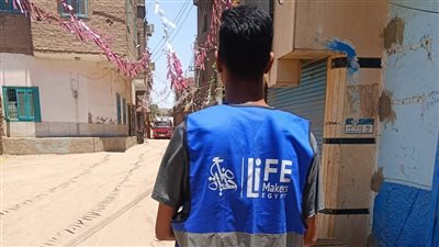 صناع الحياة عضو التحالف الوطني تشارك فى دعم أهالي حريق كنيسة قنا