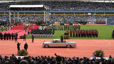 نيابة عن الرئيس.. رئيس الوزراء يُشارك في حفل تنصيب الرئيس الجابوني بريس نجيما