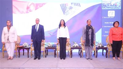  وزيرة التضامن الاجتماعي تشهد افتتاح فعاليات مؤتمر منظمة المرأة العربية 