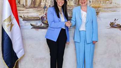 خلال زيارتها لمصر.. المشاط تستقبل رئيس البنك الأوروبي لإعادة الإعمار 