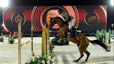 أجواء تنافسية شهدها اليوم الأول لبطولة العالم العسكرية للفروسية على ملاعب نادى فروسية 
