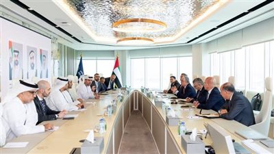 وفد اقتصادية قناة السويس يلتقي رئيس (مجموعة مواني أبوظبي AD Ports Group) لبحث تعزيز التعاون الثنائي