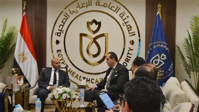 رئيس هيئة الرعاية الصحية يبحث مع الرئيس التنفيذي والمؤسس لشركة حلول الصحة المتقدمةً (AHS) آفاق التعاون المشترك