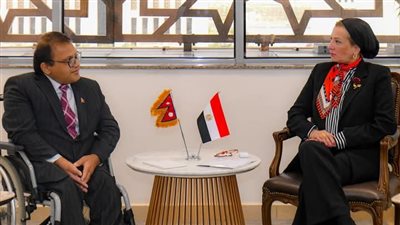 وزيرة البيئة تستقبل سفير النيبال لبحث سبل التعاون المشترك في مواجهة تحدى تغير المناخ
