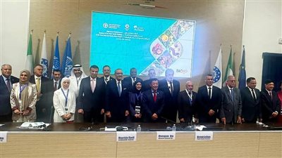 وزير الزراعة يشارك في الجلسة الافتتاحية للمؤتمر الدولي لدعم استراتيجية 