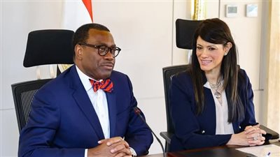 وزيرة التخطيط والتنمية الاقتصادية والتعاون الدولي تستقبل رئيس البنك الأفريقي للتنمية