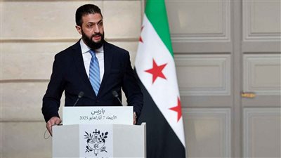 الشرع: قرار ترامب رفع العقوبات عن سوريا سيسهم فى تحقيق الأمن والاستقرار