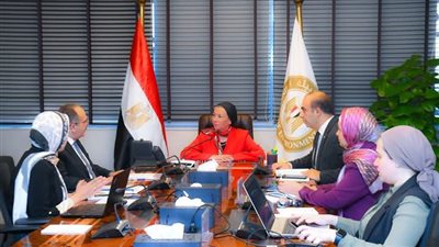 وزيرة البيئة تبحث مع رئيس شركة المقاولون العرب التعاون فى مجال إعادة تدوير مخلفات الهدم