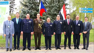 قائد القوات الجوية يلتقى عدد من مسئولى القوات المسلحة التشيكية خلال زيارته الرسمية إلى جمهورية التشيك 