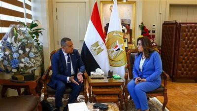 وزيرة التنمية المحلية تستقبل محافظ جنوب سيناء لمتابعة مشروعات الخطة الاستثمارية 