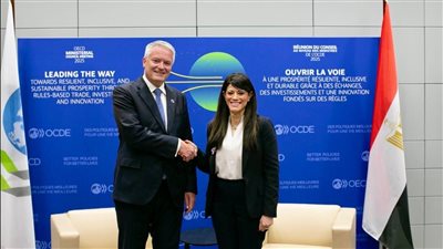 المشاط تعقد جلسة مباحثات مع الأمين العام لمنظمة التعاون الاقتصادي والتنمية خلال زيارتها لباريس