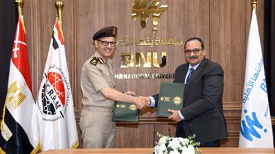 مركز البحوث الطبية والطب التجديدى يوقع بروتوكول تعاون مع جامعة بنها الأهلية