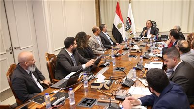  وزير قطاع الأعمال يبحث مع 