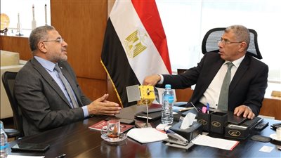 الرئيس التنفيذي لوكالة الفضاء المصرية يستقبل رئيس المركز القومي لبحوث المياه لبحث سبل التعاون المشترك 