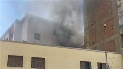 حريق بسنترال رمسيس والحماية المدنية تحاول السيطرة