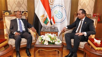 رئيس هيئة الرعاية الصحية يستقبل وزير صحة موريتانيا لبحث تعزيز التعاون المشترك