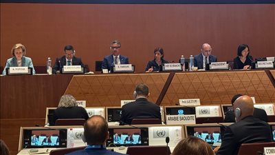 وزير التموين يلقي كلمة مصر خلال الجلسة الافتتاحية في مؤتمر الأمم المتحدة بجنيف