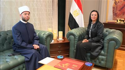 وزيرة التضامن تستقبل وزير الأوقاف 