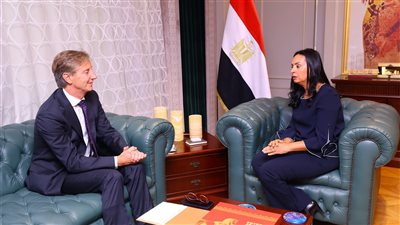 وزيرة التضامن الاجتماعي تلتقي الممثل المقيم لبرنامج الأمم المتحدة الإنمائي في مصر