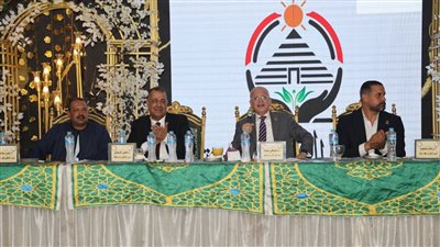 حزب الجبهة الوطنية يعقد مؤتمرًا حاشدًا بكفر شكر لدعم مرشحه لانتخابات الشيوخ