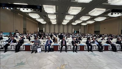  وزير الكهرباء يلقي كلمة مصر أمام مؤتمر شنغهاي للطاقات المتجددة وحلول الطاقة النظيفة والتحول الطاقي