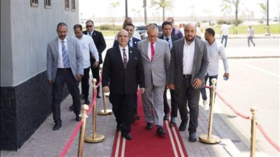 افتتاح مجمع التوثيق والشهر العقاري بمدينة المنصورة الجديدة