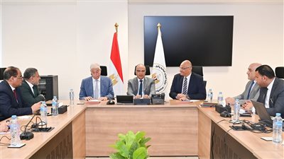 وزير الري يستقبل مستشار رئيس الجمهورية للتنمية المحلية ومحافظ القليوبية