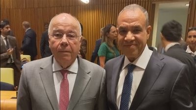 وزير الخارجية والهجرة يلتقي بنظيره البرازيلي