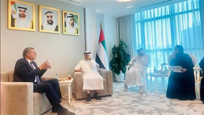 وزير البترول يعقد اجتماعًا مع وزير الطاقة والبنية التحتية الإماراتي بإمارة أبوظبي