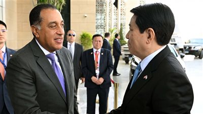 رئيس الوزراء يستقبل رئيس جمهورية فيتنام الاشتراكية والوفد المرافق بالعاصمة الإدارية الجديدة