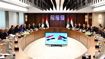 رئيسا وزراء مصر والأردن يترأسان أعمال الدورة الثالثة والثلاثين للجنة العليا المصرية الأردنية المشتركة