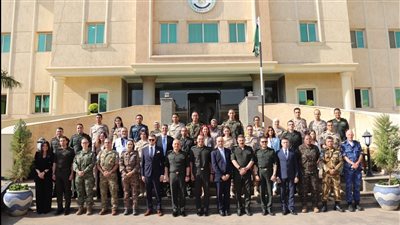 القوات المسلحة تختتم فعاليات الدورة التدريبية الدولية لحماية المدنيين بمهام الأمم المتحدة والقانون الدولى للهجرة