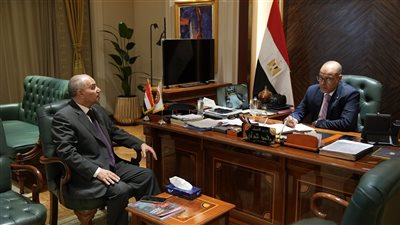 وزير العمل يلتقي رئيس الجالية المصرية بالقصيم