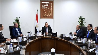 بحضور وزير المالية.. رئيس الوزراء يجتمع برئيس هيئة الرقابة المالية ورئيس البورصة