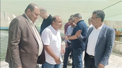 وزير الزراعة اللبناني يتفقد عدد من المشروعات التنموية بالنوبارية والإسكندرية