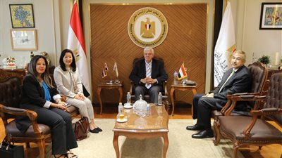 وزير التعليم العالي يستقبل الممثلة المقيمة الجديدة لبرنامج الأمم المتحدة الإنمائي في مصر