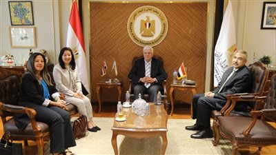 وزير التعليم العالي يستقبل الممثلة المقيمة الجديدة لبرنامج الأمم المتحدة الإنمائي في مصر