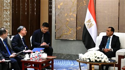 رئيس الوزراء يلتقي رئيس شركة هندسة الطاقة الصينية