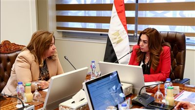 وزيرة التنمية المحلية تبحث مع رئيس صندوق الإسكان الاجتماعى وقيادات هيئة الرقابة المالية الاستفادة من الخدمات التمويلية 