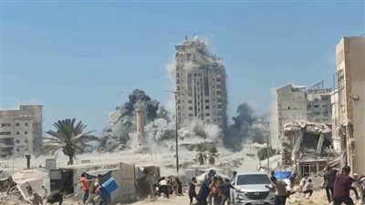 جيش الاحتلال الإسرائيلى يصدر تحذيرًا للسكان فى محيط ميناء غزة وحى الرمال