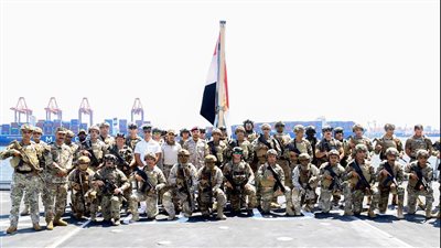 إستمرار فعاليات التدريب المشترك النجم الساطع 2025 بقاعدة محمد نجيب العسكرية وعدد من القواعد البحرية والجوية