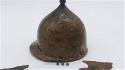 اكتشاف خوذة برونزية يعود تاريخها لعام 241 قبل الميلاد فى صقلية