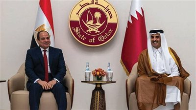السيسي لـ أمير قطر: مستعدون لتقديم كافة أشكال الدعم والمساندة لصون سيادة دولتكم