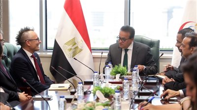 وزير الصحة يبحث مع نائب رئيس شركة 