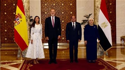 نص كلمة الرئيس السيسى خلال مأدبة الغداء مع ملك إسبانيا بقصر الاتحادية