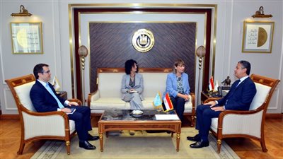 وزير التموين يلتقي المنسقة المقيمة للأمم المتحدة في مصر لبحث تعزيز التعاون في الأمن الغذائي