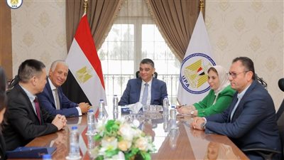 الدكتور هشام ستيت يستقبل وفدًا من شركة DAVID الصينية