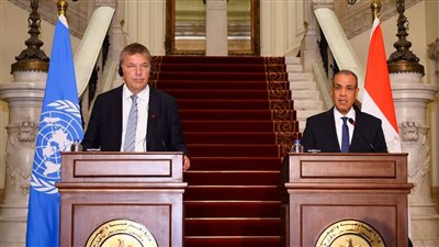 وزير الخارجية يستقبل المفوض العام لوكالة الأمم المتحدة لإغاثة وتشغيل اللاجئين الفلسطينيين (الأونروا)