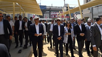 رئيس الوزراء يتفقد مشروع تحسين الصورة البصرية للقاهرة الخديوية