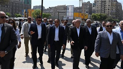 رئيس الوزراء يتفقد مشروع إحياء حديقة الأزبكية التراثية بعد الانتهاء من الأعمال